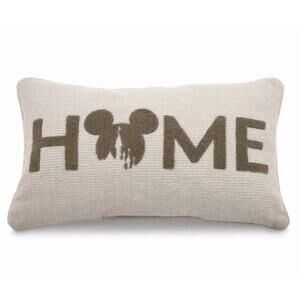 Disney Mickey Mouse "Home" Contemporary Throw Pillow